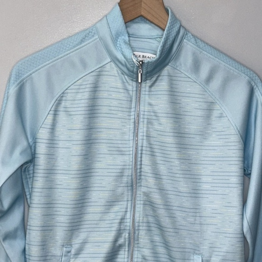 "NWT" Pebble Beach Dry-Luxe Performance Blue Full Zip Jacket- Women's Small - Picture 9 of 13